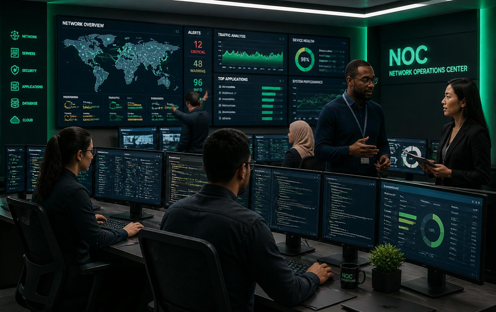 Monitoramento e operação